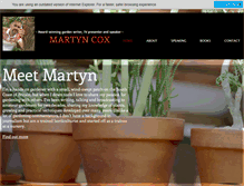 Tablet Screenshot of martyncox.biz